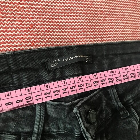 32 Beden siyah Renk zara kot pantolon