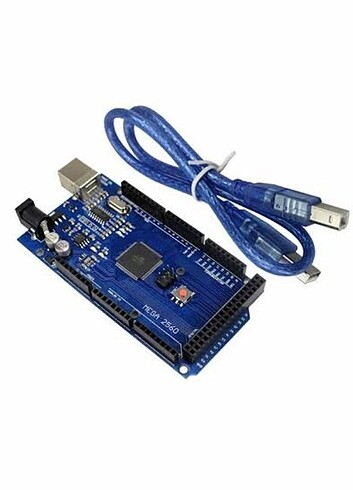 Arduino Mega 2560 R3 Klon + Kablo hediyeli