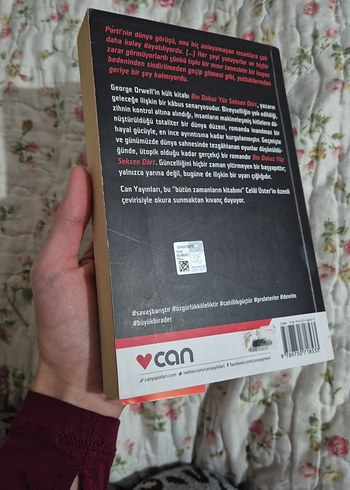 George Orwell 1984 Roman Can Yayınları - Görsel 7