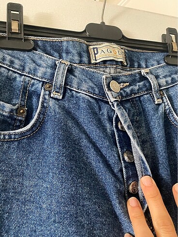 m Beden mavi jean kot pantolon