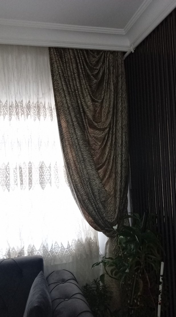 Modern Klasik Desenli Perde - Görsel 2