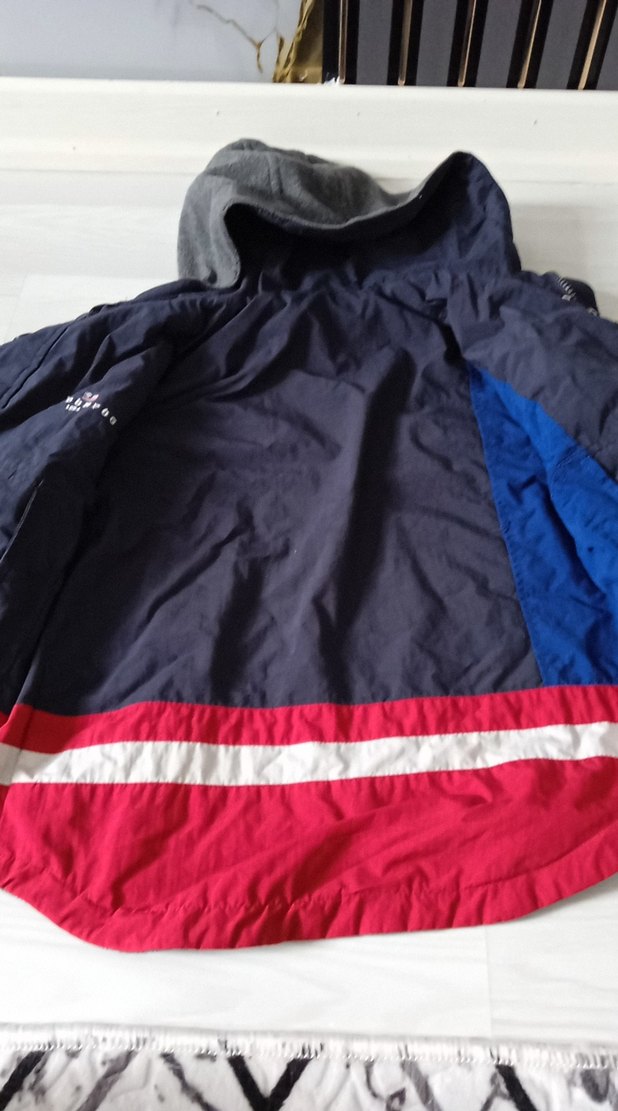 Gri Erkek Çocuk Düğmeli Polar Ceket - Görsel 2