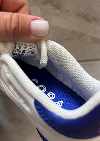 Adidas Cocuk Beyaz Spor Ayakkabı Velcro Kapamalı