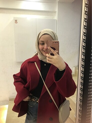 l Beden Kısa Kaşe Kaban