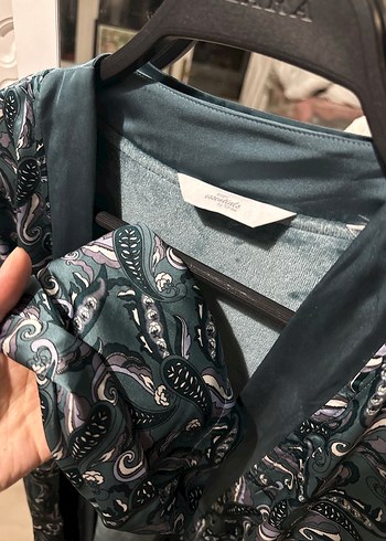 Uzun Kol Bağlamalı Bohem Kadın Sabahlık - Görsel 3