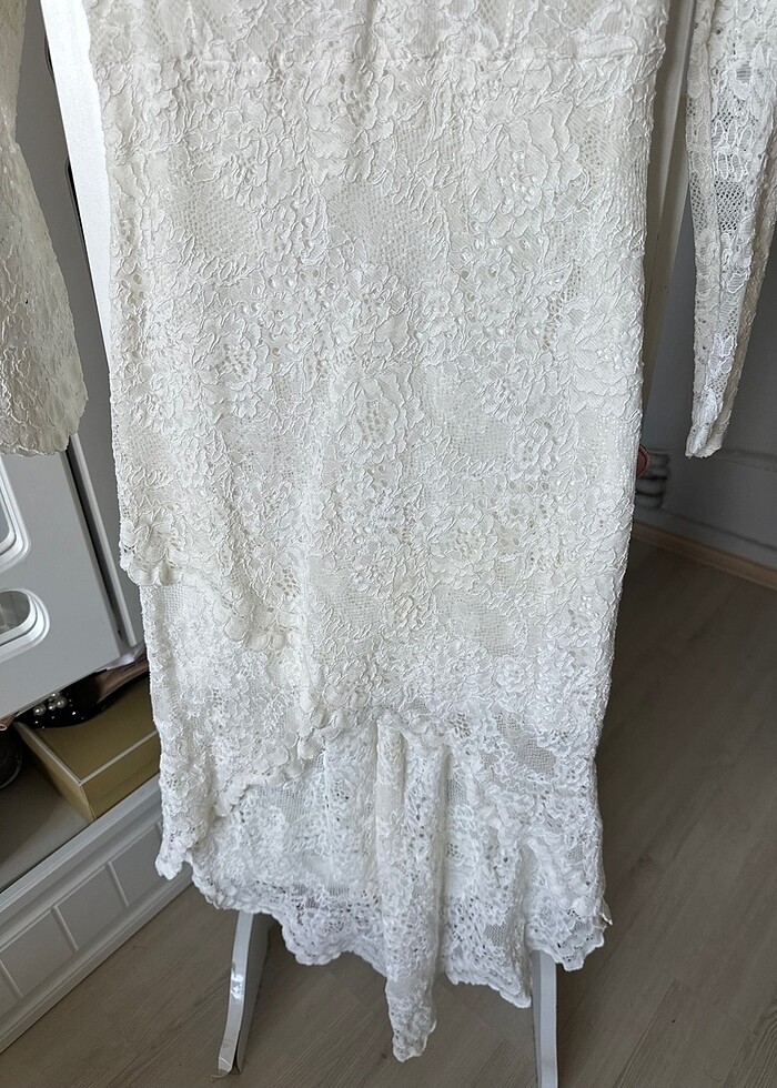 Sandrom gelinlik/ beyaz elbise???????? - Görsel 2