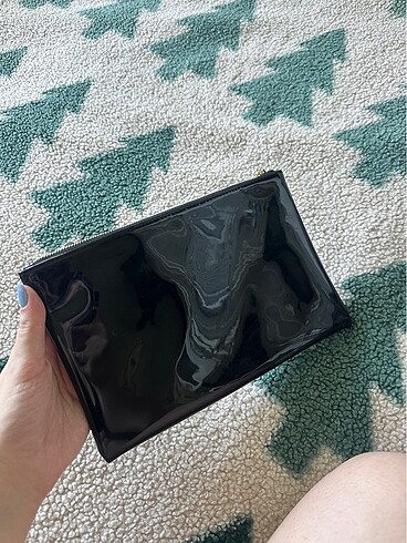 Beden siyah Renk Ysl clutch makeup bag????????