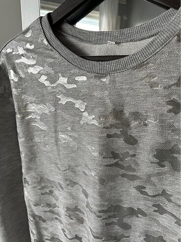 Asos Gri parlak sweat
