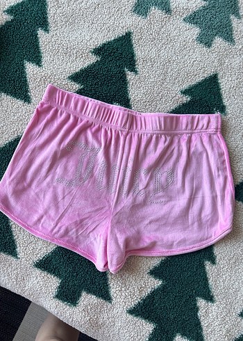 Pembe Kadın Mini Şort