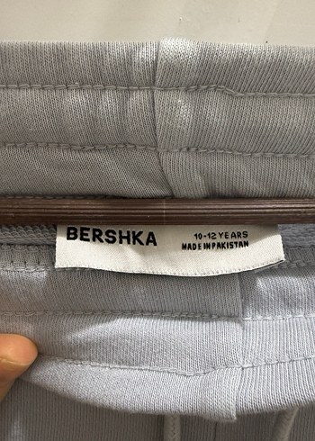 Açık Mavi Kız Çocuk Salaş Denim Eşofman Altı - Görsel 2