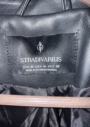 Kadın Siyah Deri Biker Ceket - Görsel 3