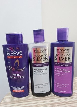 Loreal elseve mor sampuan