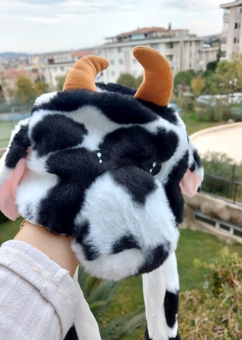 Leopar Desenli Tüylü Kedi Kıyafeti - Görsel 2