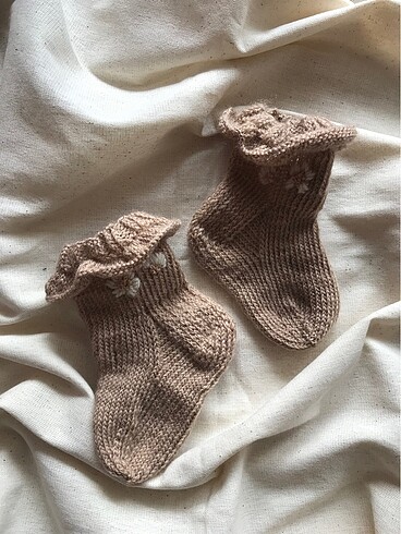 Vintage bebek çorabı - Görsel 5