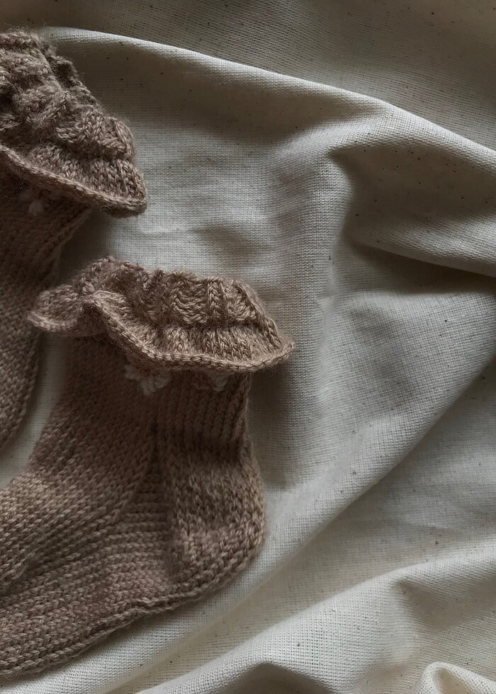 Vintage bebek çorabı - Görsel 3