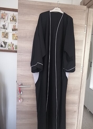 42 Beden siyah Renk Abaya