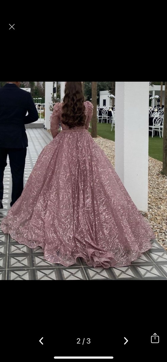 Nişanlık düğünlük abiye - Görsel 2