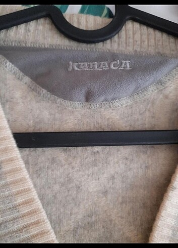 Karaca vintage saf yeni yün hırka - Görsel 4