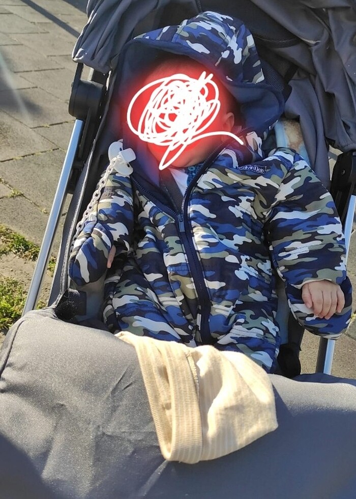 Calvin Klein bebek astronot mont  - Görsel 3