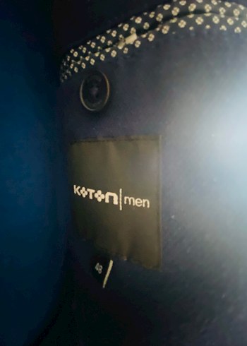 Koton Düğmeli Lacivert Erkek Blazer Ceket