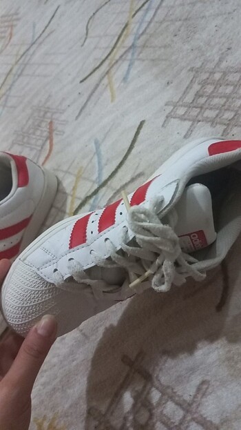 36 Beden beyaz Renk Adidas spor ayakkabı