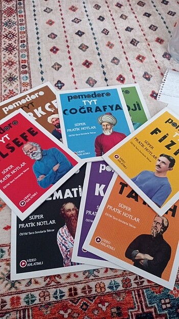 Tyt tüm dersler set pratik notlar