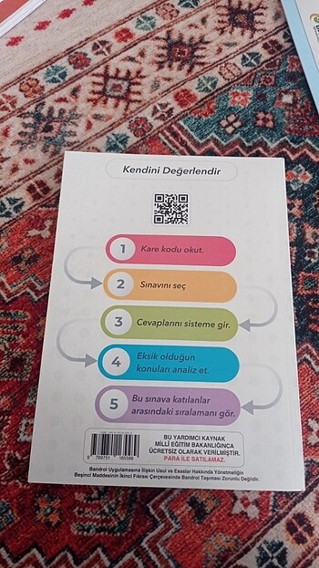  Milli eğitim'in yayınladığı örnek sorular 