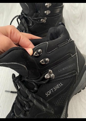 Lumberjack Siyah Bağcıklı Softshell Bot - Görsel 5