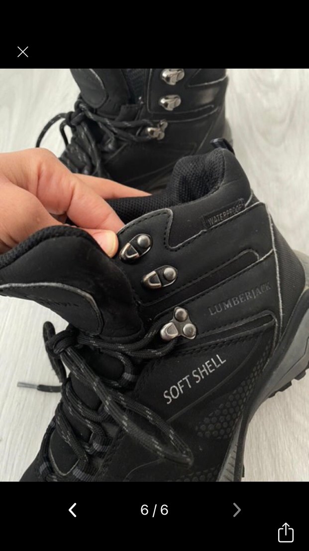 Lumberjack Siyah Bağcıklı Softshell Bot - Görsel 5