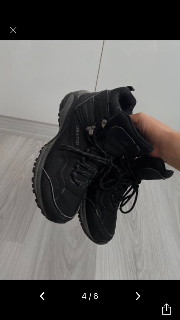 Lumberjack Siyah Bağcıklı Softshell Bot - Görsel 3