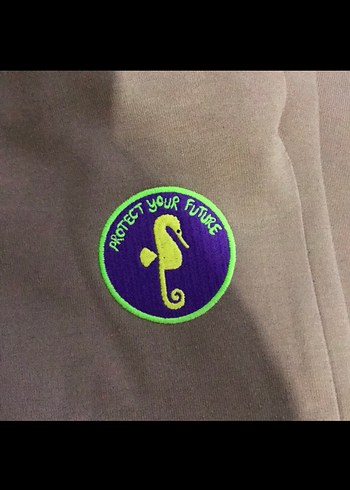 Bej Rahat Kesim Kadın Eşofman Altı - Görsel 2