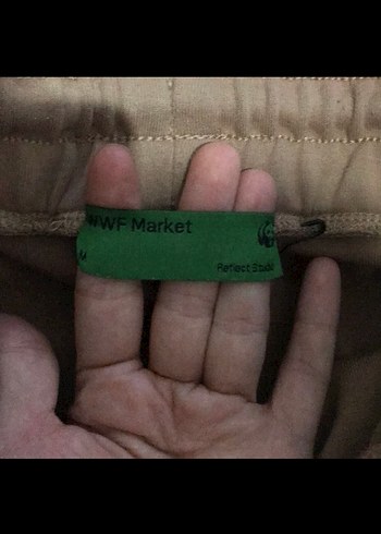 Bej Rahat Kesim Kadın Eşofman Altı - Görsel 3