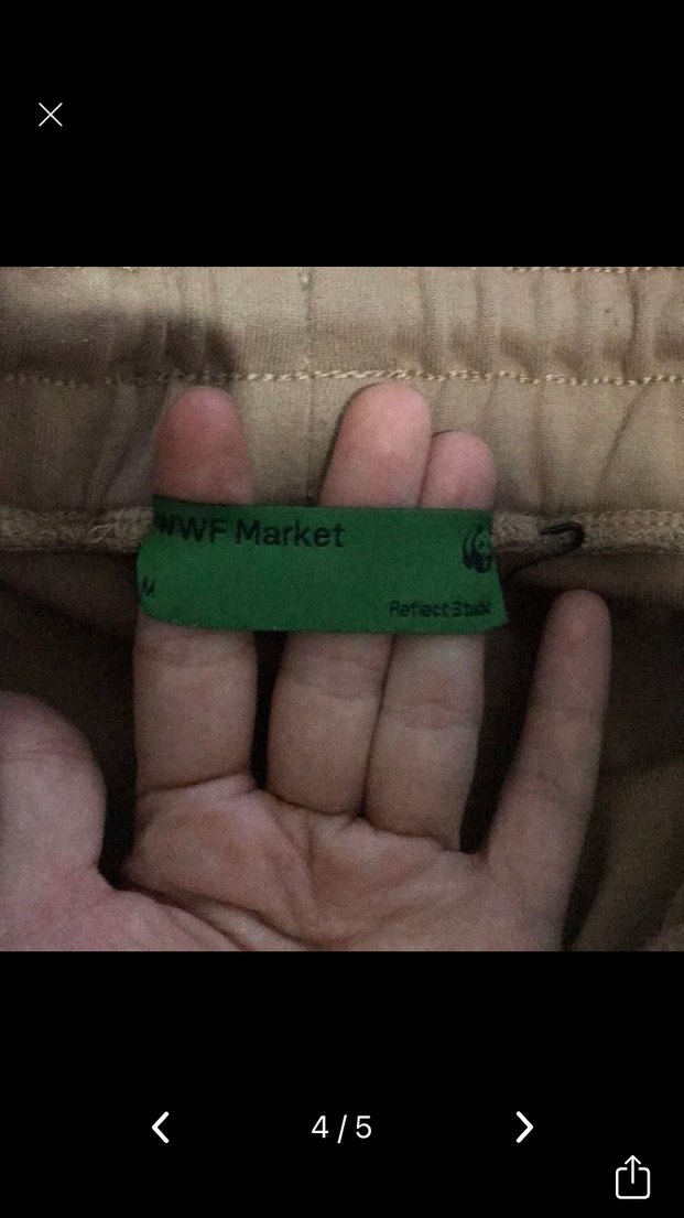 Bej Rahat Kesim Kadın Eşofman Altı - Görsel 3