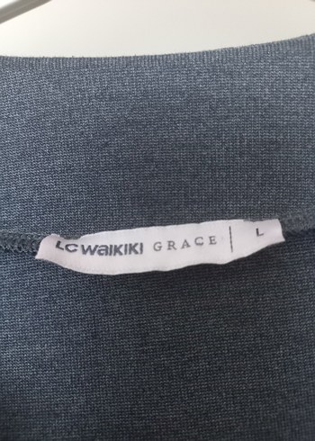 Gri Midi HırkaRahat Kesim - Görsel 9