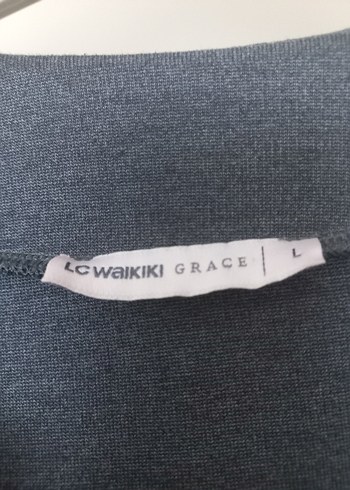 Gri Midi HırkaRahat Kesim - Görsel 8