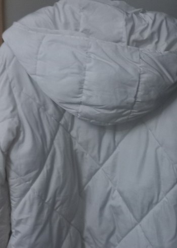 Fermuarlı Krem Kışlık Kız Çocuk Mont - Görsel 8