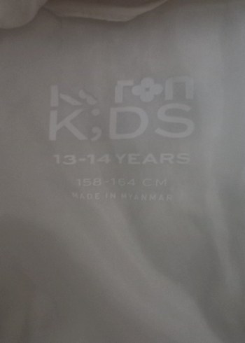 Fermuarlı Krem Kışlık Kız Çocuk Mont - Görsel 10