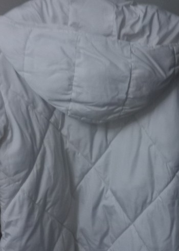 Fermuarlı Krem Kışlık Kız Çocuk Mont - Görsel 7