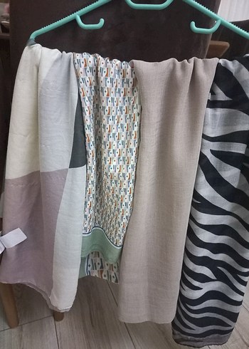 Bohem Çok Renkli Kadın Şal 4 ADET - Görsel 11