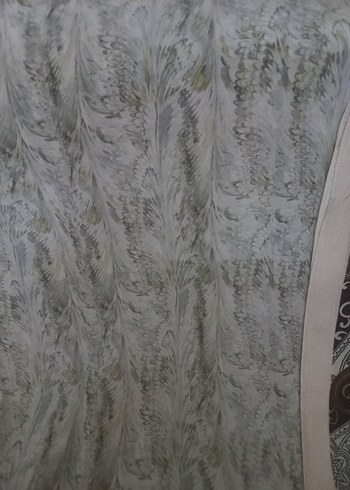 yesil ve kahve desenli iki adet bohem Kadın Şal - Görsel 6