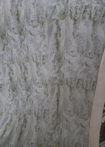 yesil ve kahve desenli iki adet bohem Kadın Şal - Görsel 8