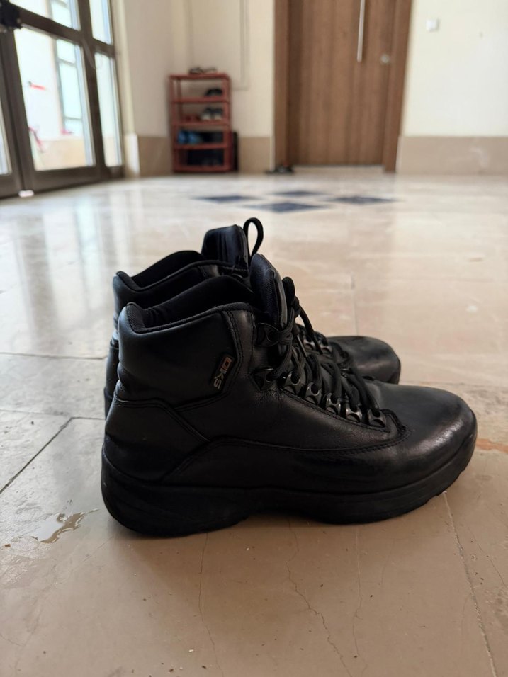 Siyah Erkek Minimalist Tokalı Bot - Görsel 2