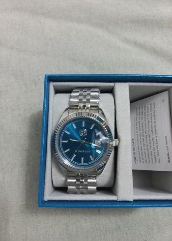 Mavi Kadranlı Modern Klasik Erkek Saati - Görsel 3