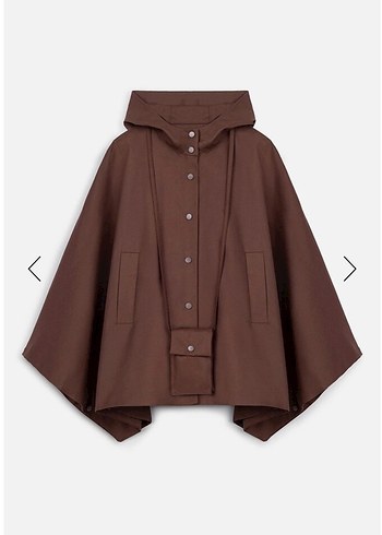 Manuka pelerinli trençkot - Görsel 3