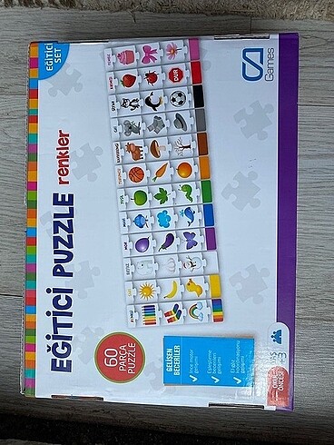 Diğer Eğitici puzzle renkler