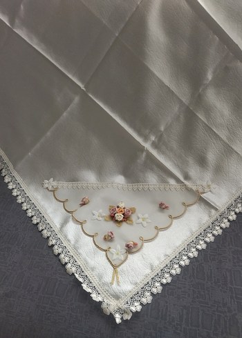 Nakışlı çeyizlik bohça - Görsel 2