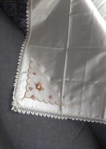 Nakışlı çeyizlik bohça - Görsel 3