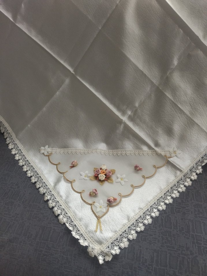 Nakışlı çeyizlik bohça - Görsel 2