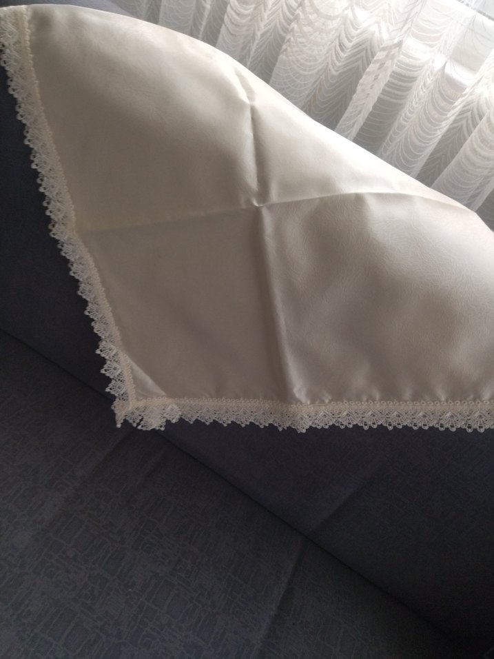 Dantel Kenarlı çeyizlik bohça - Görsel 2