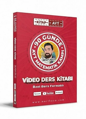 Mert Hoca 90 Günde ayt matematik video ders notları